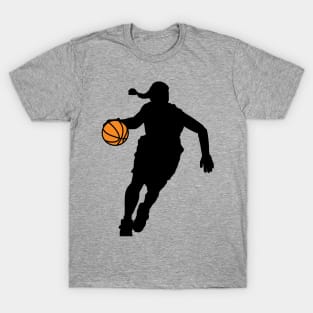 Women's basketball figure T-Shirt